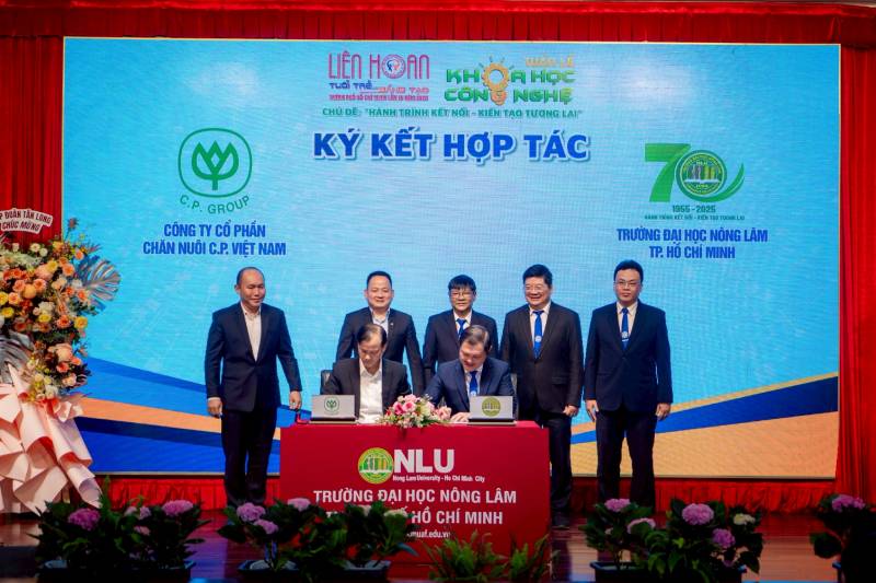 C.P. Việt Nam và Trường Đại học Nông Lâm TP Hồ Chí Minh