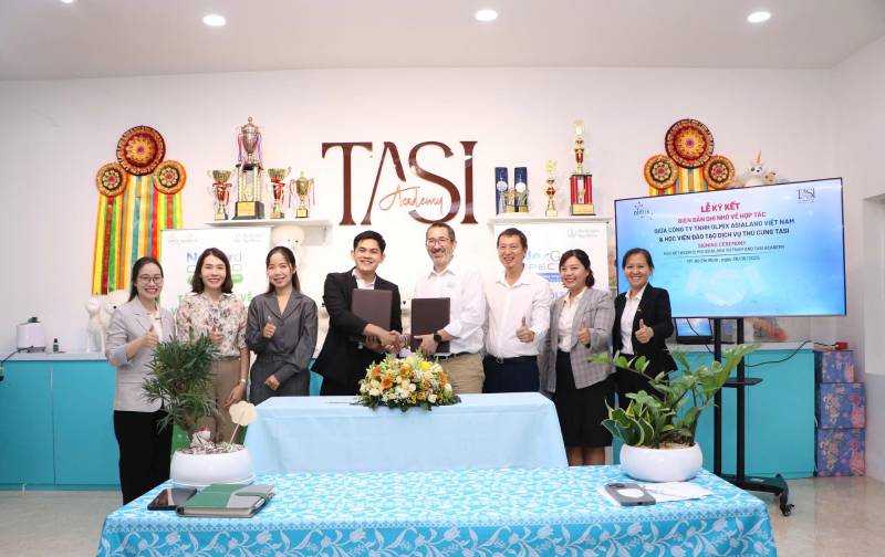 Olmix Asialand và Tasi Academy