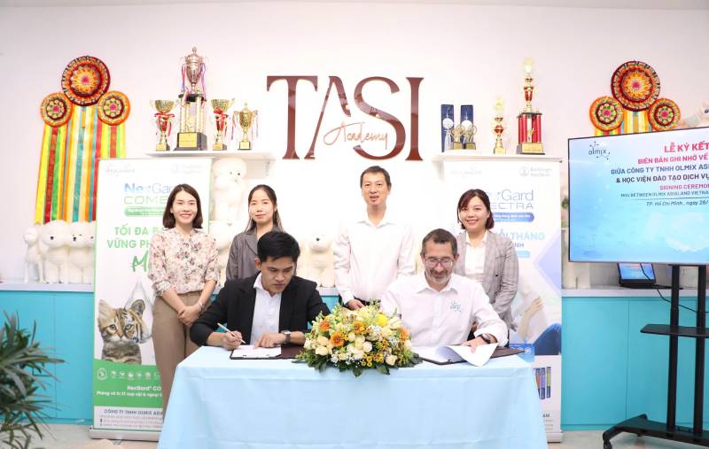 Olmix Asialand và Tasi Academy
