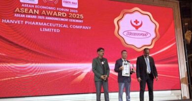 Hanvet được vinh danh Top 10 Thương hiệu nổi tiếng ASEAN 2025