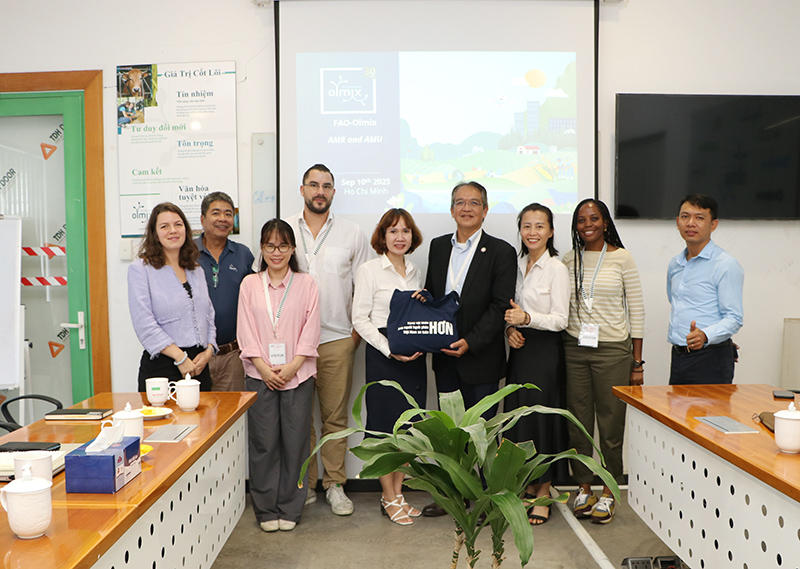 FAO thăm Công ty Olmix Asialand Việt Nam