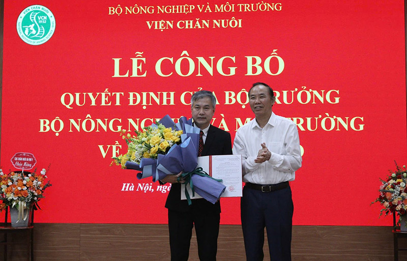 Quyền Viện trưởng Viện Chăn nuôi