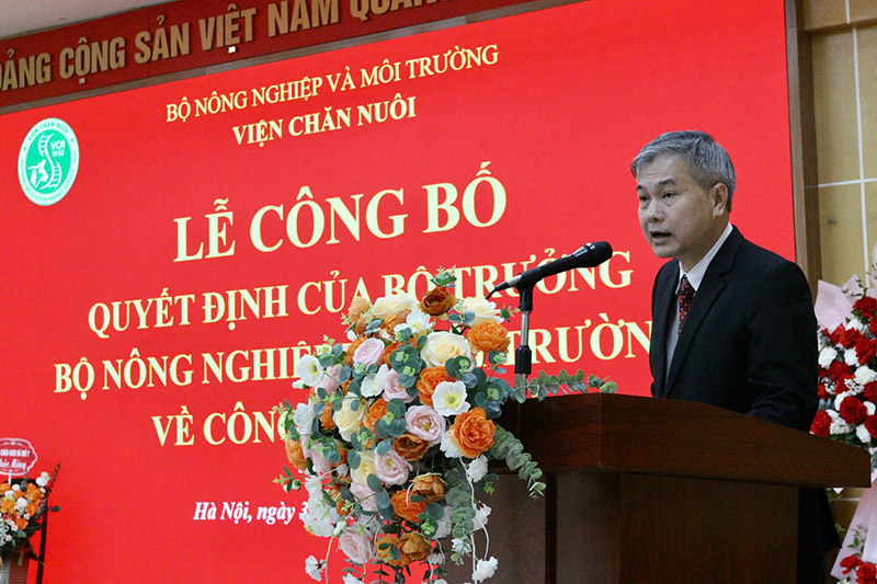 Quyền Viện trưởng Viện Chăn nuôi