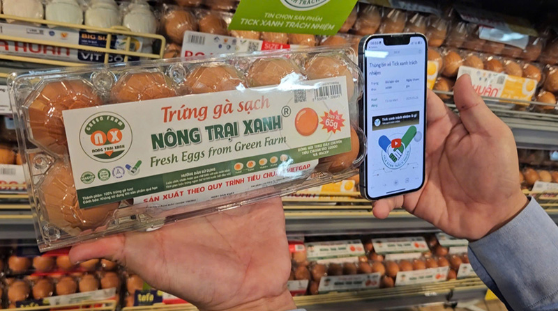 tích xanh gia cầm