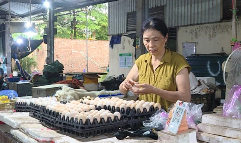 giá trứng gia cầm