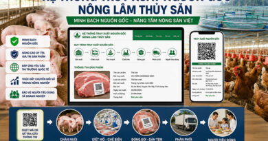 Sẵn sàng vận hành hệ thống truy xuất nguồn gốc quốc gia cho nông lâm thủy sản